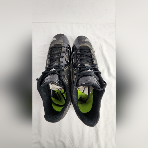 Nike Vapor Strike Football Cleats Men's Size 13 Black - Picture 8 of 10